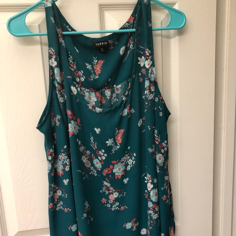 Torrid Plus Size Blouse - Picture 2 of 2